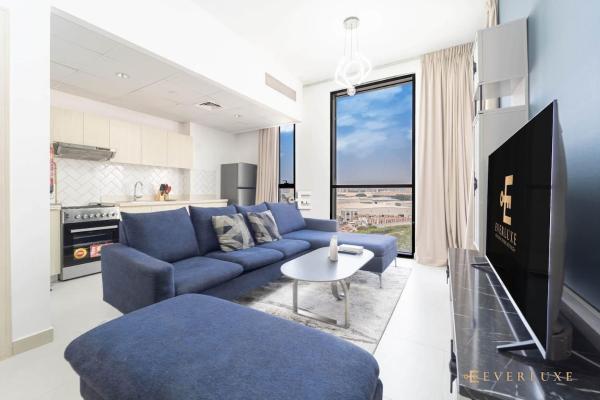 A la foto es mostra l'objecte Stylish 1br In Midtown Impz Soft Modern Vibes situat a la ciutat de Dubai.
