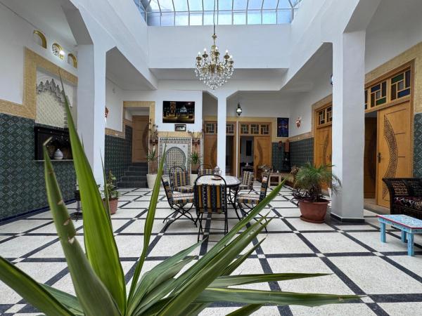På billedet ses objektet Riad Dar Fassi beliggende i byen Rabat.