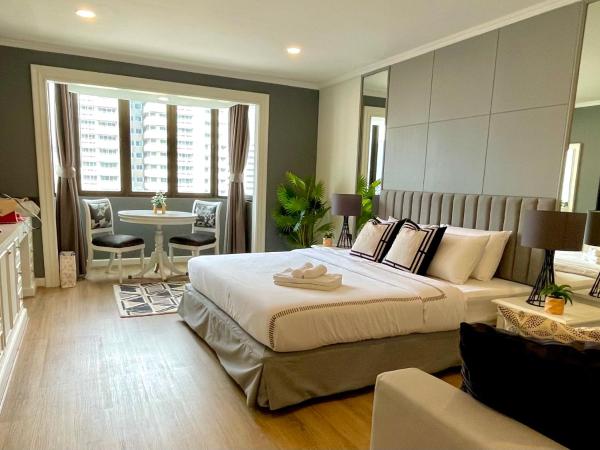 Vibrant City Retreat 6 Mins Walk BTS Nana, 1BR, Бангкок