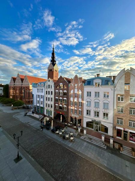 A la foto es mostra l'objecte Apartament w Sercu Miasta Elbląg situat a la ciutat de Elblag.