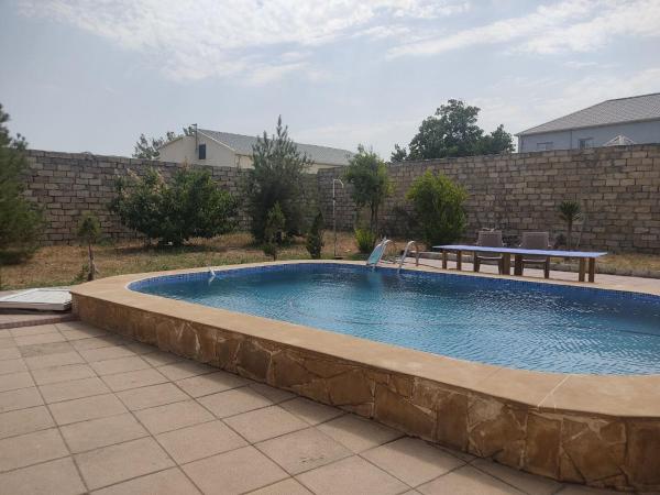 A la foto es mostra l'objecte House with a swimming pool situat a la ciutat de Sumqayit.
