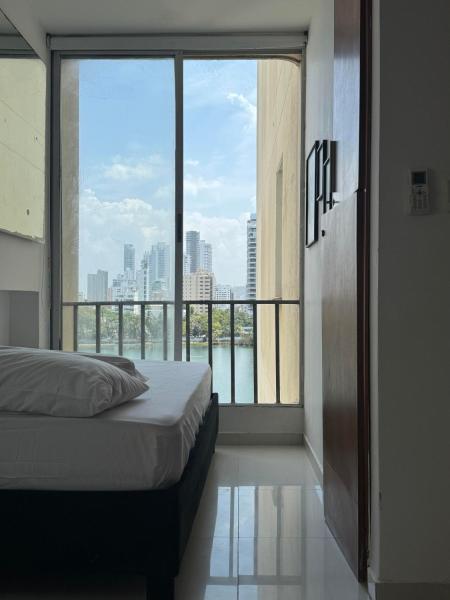 Encantador Apartamento El Laguito Bocagrande, Cartagena