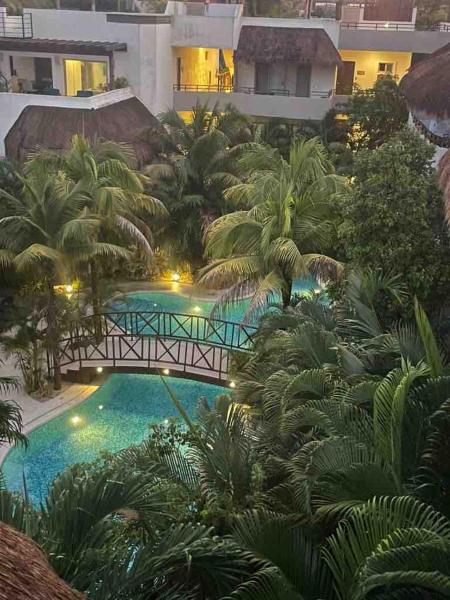 Na zdjęciu widoczny jest obiekt Spacious Penthouse with private rooftop & jacuzzi położony w mieście Tulum.