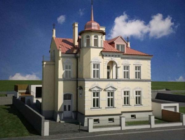 På billedet ses objektet Apartmán Arca beliggende i byen Hranice.