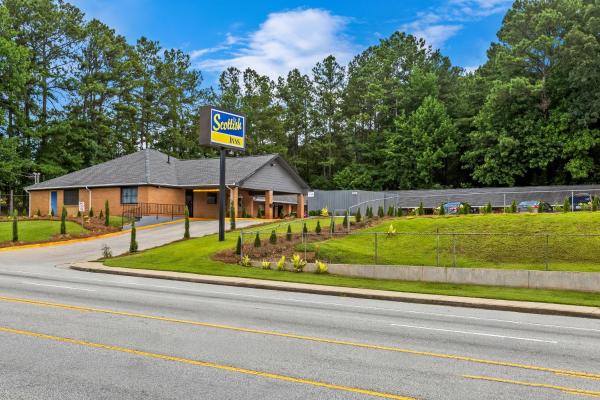 På billedet ses objektet Scottish Inns - Atlanta beliggende i byen Atlanta.