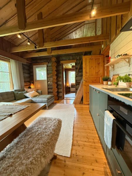 Nella foto è visibile l'oggetto Villa Kelo - Casual Luxury in Lapland, Salla situato nella città di Salla.