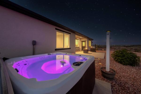 Op de foto is het object Southern Utah High Desert Family Home with Private Hot Tub te zien, gelegen in de stad Fredonia.