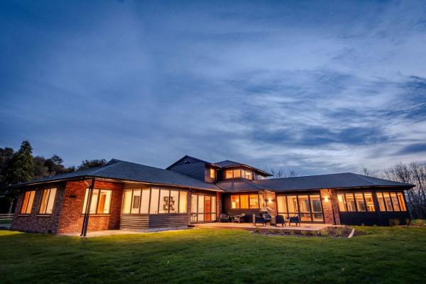 Na zdjęciu widoczny jest obiekt Karapiti Lodge - Stunning Rural Getaway położony w mieście Atiamuri.