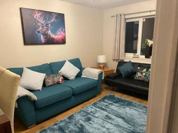A la foto es mostra l'objecte Spacious 2BR House with Sofa Bed & Parkin situat a la ciutat de Clydach.