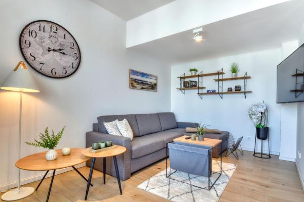 På billedet ses objektet Ferienwohnung SPA Penthouse Meerlust Baabe beliggende i byen Baabe.
