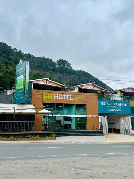 På billedet ses objektet GH Hotel Express beliggende i byen Juiz de Fora.