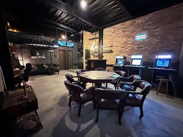 A la foto es mostra l'objecte The ManCave (with full GYM) -Rosarito situat a la ciutat de Rosarito.