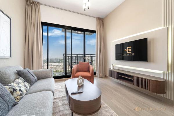 Na zdjęciu widoczny jest obiekt Chic Liva 1br Family-friendly Great Amenities położony w mieście Dubaj.
