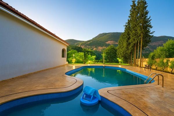 A la foto es mostra l'objecte Ferme avec piscine et vue panoramique situat a la ciutat de Teklit.