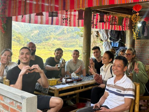 På bilden syns objektet Homestay khánh pu luông som ligger i staden Làng Cào.