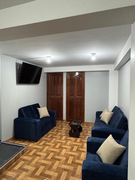 Na fotografii je vidět objekt Baloo House nacházející se ve městě Cuzco.