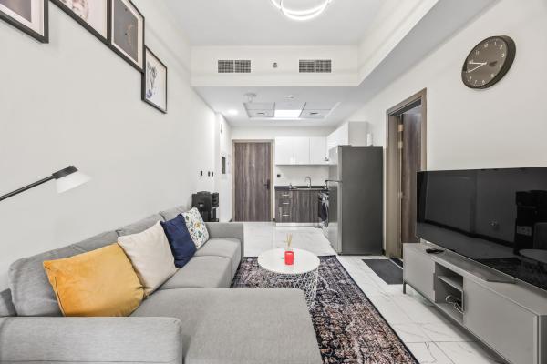 A la foto es mostra l'objecte Cosy Apartment in Dubailand near Global Village situat a la ciutat de Dubai.