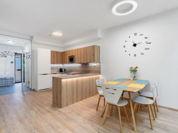 The photo shows the Apartment U Buku-3 by Interhome located in the city of Bedřichov.