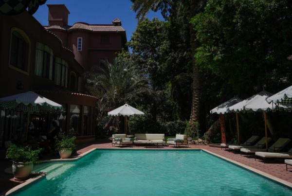 Na fotografii je vidět objekt Boutique Residence Villa Atouta-Lemon Spaces Maadi nacházející se ve městě Káhira.