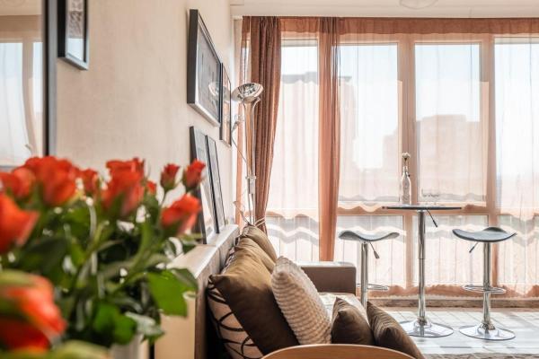 Nella foto è visibile l'oggetto Cozy Studio situato nella città di Sofia.