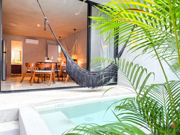 Na zdjęciu widoczny jest obiekt Piece of Mayan Jungle Private Pool Apartment 403 położony w mieście Tulum.