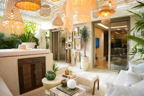 A la foto es mostra l'objecte Casa Palma situat a la ciutat de Marràqueix.