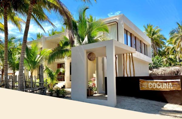 På bilden syns objektet Cocuna Boutique Suites La Manzanilla Jalisco som ligger i staden La Manzanilla.