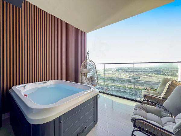 A la foto es mostra l'objecte bnbmehomes - Trillionaire Residences By Binghatti situat a la ciutat de Dubai.