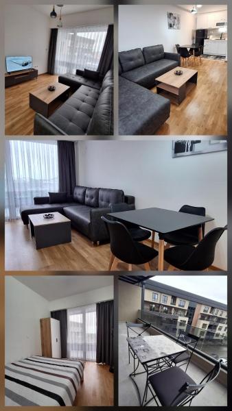På billedet ses objektet Kjara Apartment-Airport beliggende i byen Rʼžaničino.