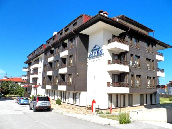 A la foto es mostra l'objecte Aparthotel Aspen situat a la ciutat de Bansko.