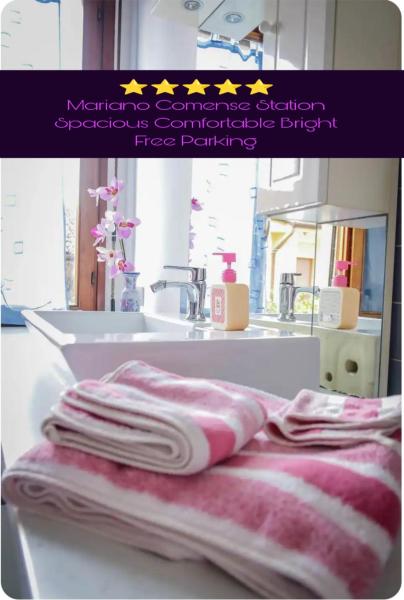 Na fotografii je vidět objekt Apartment Binario3 20 Meters from the northern railways nacházející se ve městě Mariano Comense.