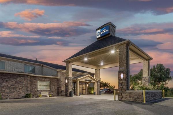 Na fotografii je vidět objekt Best Western Borger Inn nacházející se ve městě Borger.