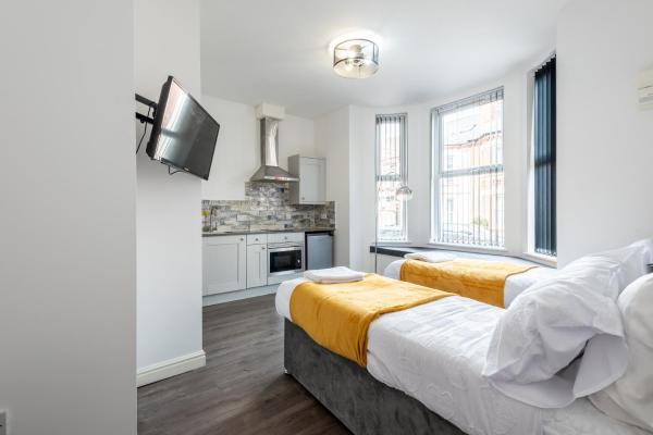 写真にはコベントリー市にあるComfy Contractor and Holiday Studio - Sleeps 2が写っています。