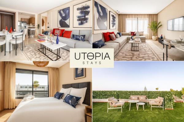 Utopia Stays - Chic & Central avec Rooftop, Casablanca