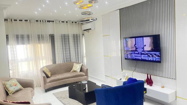 A la foto es mostra l'objecte Luxury 2 Bedroom Shortlet Apartment in Lekki Phase 1 situat a la ciutat de Lagos.