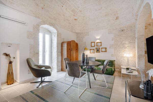 A la foto es mostra l'objecte Vista Bianca situat a la ciutat de Ostuni.