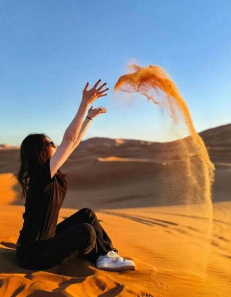 Nella foto è visibile l'oggetto Desert luxury tents situato nella città di Mezguida.
