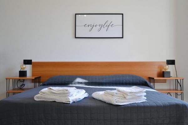 Na fotografii je vidět objekt Casa di Aurora nacházející se ve městě Montecelio.