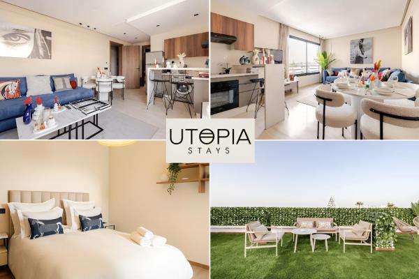 Utopia Stays - Moderne Et Face À La Mer, Casablanca