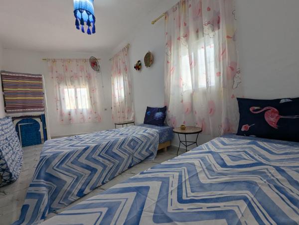 A la foto es mostra l'objecte Maison de tranquillité situat a la ciutat de Xauen.