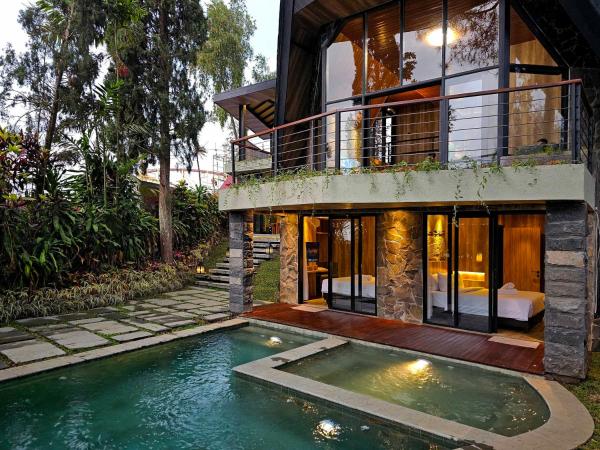På billedet ses objektet Villa Klub Bunga - by The Batu Hotel Batu Malang beliggende i byen Batu.