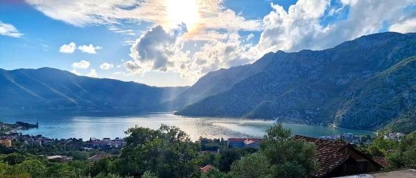 A la foto es mostra l'objecte Tamaris apartments Risan situat a la ciutat de Donje Ledenice.