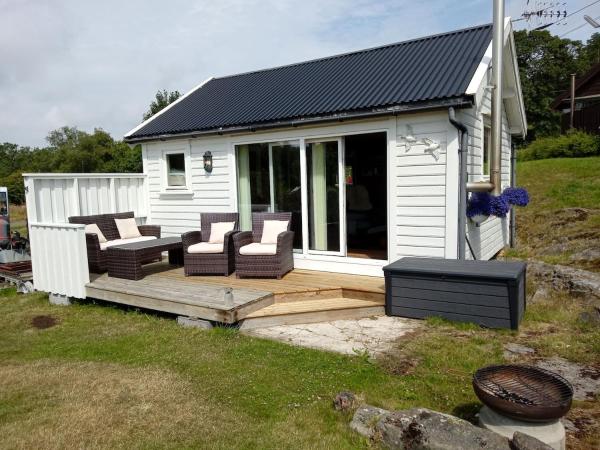 A la foto es mostra l'objecte Tiny house in scenic surroundings situat a la ciutat de Farsund.