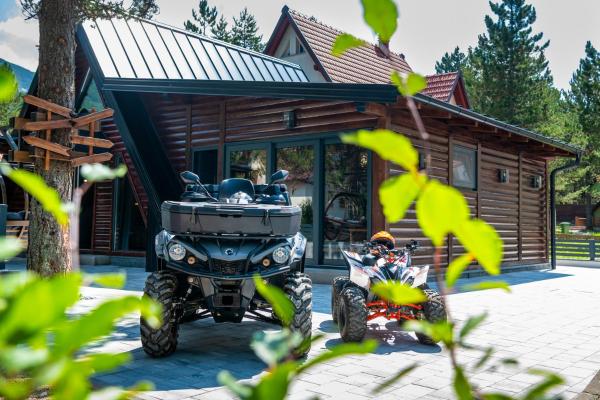 Kuvassa näkyy kohde P&M A-Frame House, joka sijaitsee kaupungissa Blidinje.