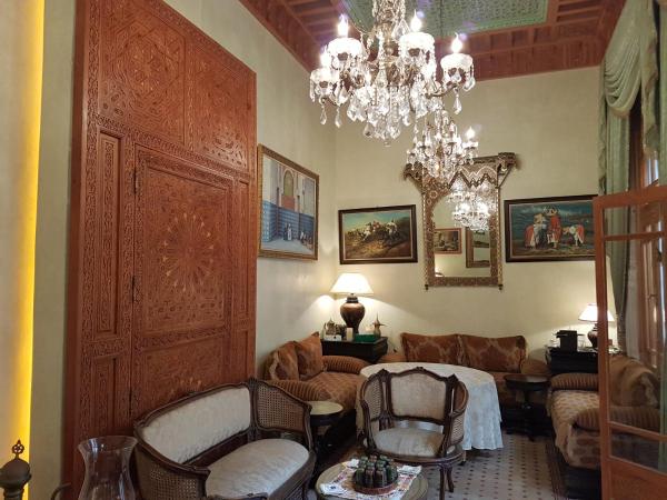 La photo montre l'objet Riad Dar Karima situé dans la ville de Rabat.