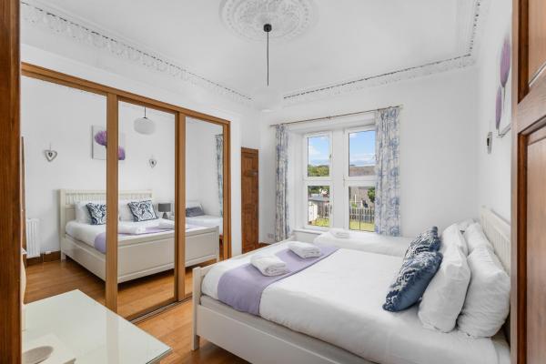 Na foto é possível ver o objeto Beach Walk Apartment localizado na cidade de Broughty Ferry.