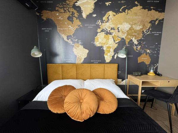A la foto es mostra l'objecte Travel Płock Apartament situat a la ciutat de Plock.