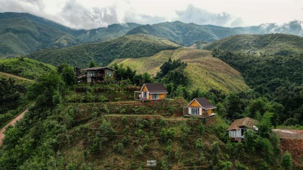 A la foto es mostra l'objecte Baan Klangkao - บ้านกลางเขา สะปัน situat a la ciutat de Ban Huai Ti.