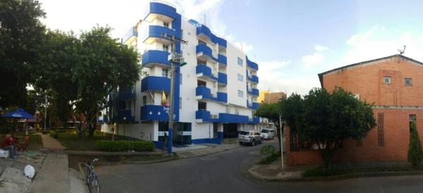 Op de foto is het object Hotel Jardines del Caney te zien, gelegen in de stad Cali.