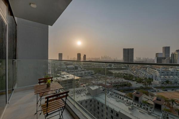 Foto 7: Waves - Vibrant and Cozy 1BR Apt in JVC
